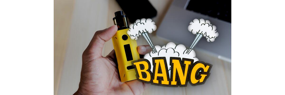 Können E-Zigaretten explodieren? - Können E-Zigaretten explodieren? | DampftBeiDir