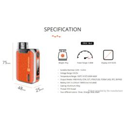 Vaporesso Swag Mod - 80 W Akkuträger