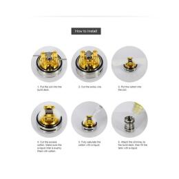 EhPro Bachelor X RTA Tank - 5ml 25mm Verdampfer