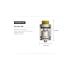 EhPro Bachelor X RTA Tank - 5ml 25mm Verdampfer