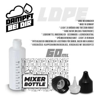 dampftbeidir Liquidflasche - 60ml LDPE Flasche