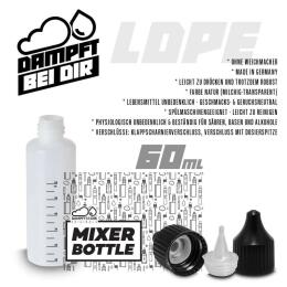 dampftbeidir Liquidflasche - 60ml LDPE Flasche