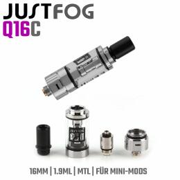 JustFog Q16-C Tank - 1,9ml 16mm MTL Verdampfer