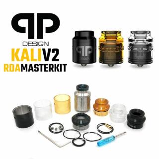 qp Design Kali V2 RDA Masterkit - 25mm Tröpfelverdampfer Set