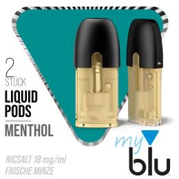 MyBlu Intense Liquid Pods - Menthol 18mg/ml