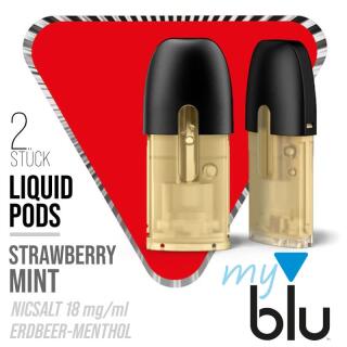 MyBlu Intense Liquid Pods - Strawberry Mint 18mg/ml
