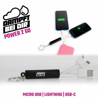 dampftbeidir Daily Power Ladekabel 3 in 1