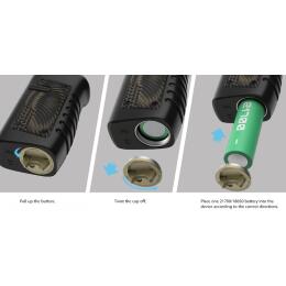 VandyVape Jackaroo Mod - 100 W 21700 Akkuträger