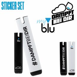 MyBlu Klebefolie Sticker #dampftbeidir V2
