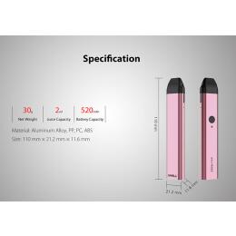 Uwell Caliburn Kit - 2ml 520mAh Podsystem