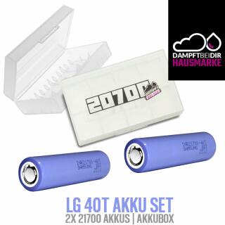 dampftbeidir Akku Set 2x 40T 21700