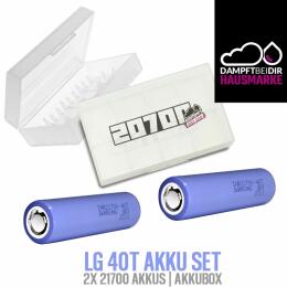 dampftbeidir Akku Set 2x 40T 21700