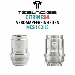 Tesla Citrine 24 Coils - Verdampfer