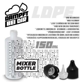 dampftbeidir Liquidflasche - 150ml LDPE Flasche