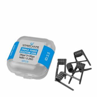 VandyVape Mato RDTA Triple Fused Clapton Coil