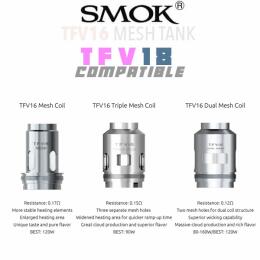 SMOK TFv16 & TFv18 Coils - Verdampfer
