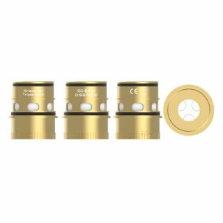 Vapefly Kriemhild Coills - Gold Verdampfer Triple Mesh Gold 0.15 Ohm