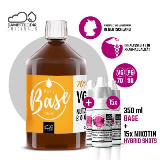 dampftbeidir 70/30 - 6mg Hybrid Basen Set