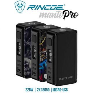 Rincoe Manto Pro Mod - 228 W 18650 Akkuträger