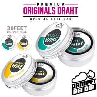 dampftbeidir MTL Draht 9 Meter Rolle Big Pack