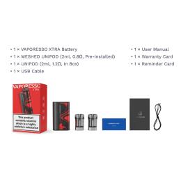 Vaporesso Xtra Pod Kit - 2ml 900mAh Podsystem