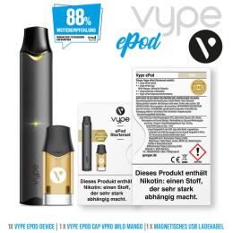Vype ePod E-Zigarette Starterset mit 18mg/ml Pod