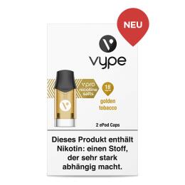 Vype ePod Caps - vPro Golden Tobacco Pods