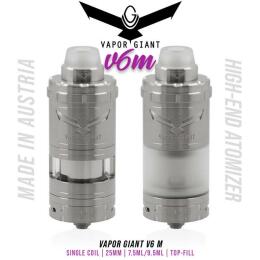Vapor Giant V6 M RTA Tank - 7,5ml 25mm Verdampfer