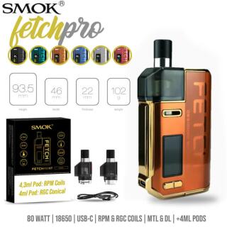 SMOK Fetch Pro Pod Kit - 4,3ml RGC Podsystem