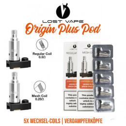 Lost Vape Origin Plus Coils - Verdampfer