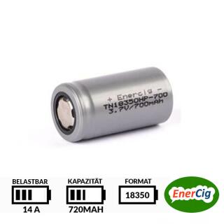 Enercig TN 18350 HP Akku 700mAh