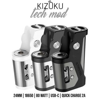 Kizoku Techmod Mod - 80 Watt 18650 Akkuträger