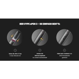 Vype ePen 3 E-Zigarette Starter Set - 12mg/ml Pods