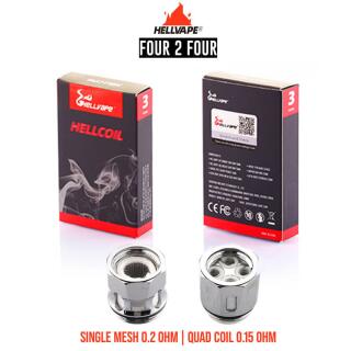 Hellvape 424 Coils - Mesh Verdampfer