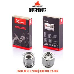 Hellvape 424 Coils - Mesh Verdampfer