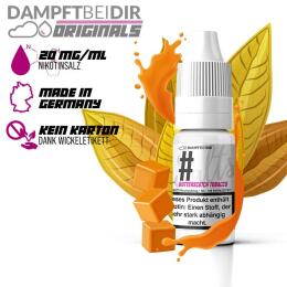 dampftbeidir Nikotinsalz # - Butterscotch Tobacco 10ml...
