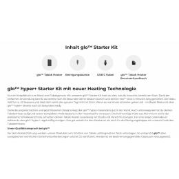 Glo Hyper Starter Kit - Tabakerhitzer Starterset