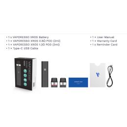 Vaporesso XROS Pod Kit - 2ml 800mAh Podsystem