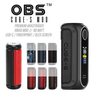 OBS Cube-S Mod - 80W 18650 Akkuträger
