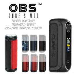 OBS Cube-S Mod - 80W 18650 Akkutr&auml;ger