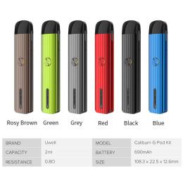 Uwell Caliburn G Pod Kit - 2ml 690mAh Podsystem