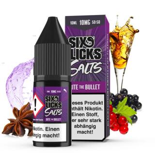 Six Licks Nikotinsalz - Bite the Bullet 10ml