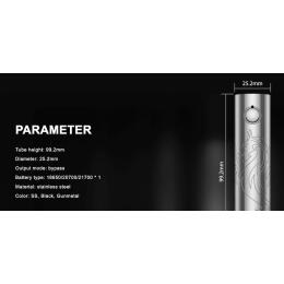 Vapefly Siegfried Mod - 150W 21700 Akkuträger