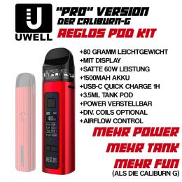 Uwell Aeglos Pod Kit - 1500mAh 60W 3,5 ml Podsystem Grey