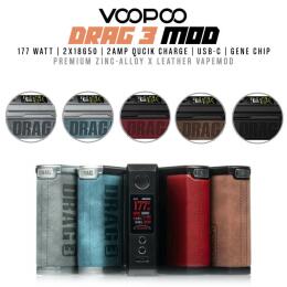 Voopoo Drag 3 Mod - 177 Watt 18650 Akkutr&auml;ger