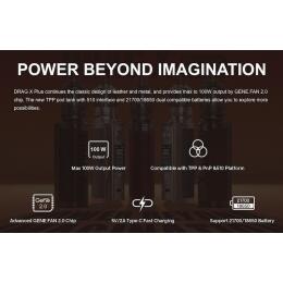 Voopoo Drag X Plus Kit - 100 Watt 5,5 ml TPP Kit