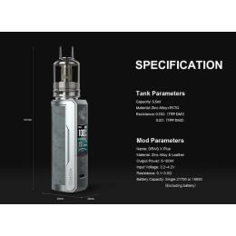 Voopoo Drag X Plus Kit - 100 Watt 5,5 ml TPP Kit
