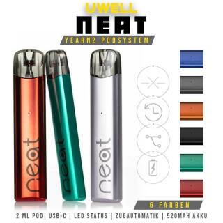 Uwell Neat Pod Kit - 520 mAh 2ml Yearn 2 Podsystem