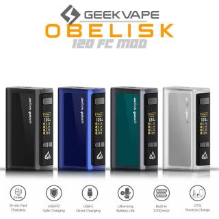 Geekvape Obelisk 120 FC Mod - 120 Watt 3700 mAh Akkuträger