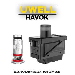 Uwell Havok V1 Pod Tank mit Coil